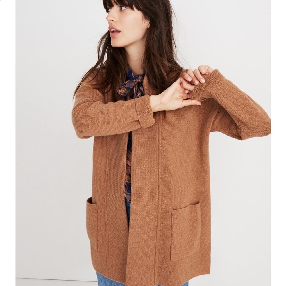 NEW!!!! Madewell Spencer Sweater coat XS